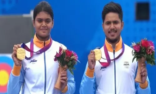 Asian Games: Anurag Thakur lauds archers Jyothi Surekha, Pravin Ojas for their gold medal win