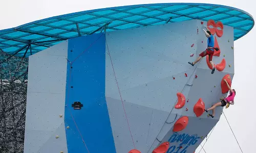 Indias campaign ends in speed climbing Indias campaign ends in speed climbing