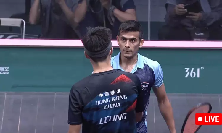 Asian games 2023, IND vs HKG Squash Mens Singles Semifinal 2 live: India beats Hong Kong (3-0)