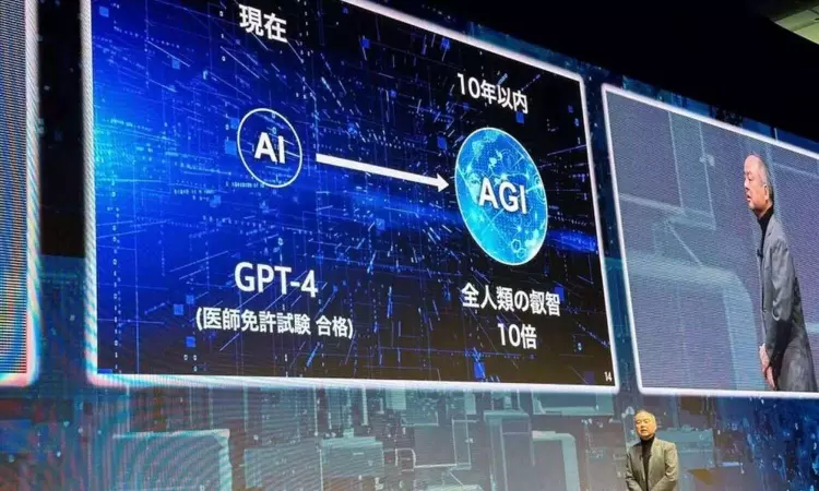 SoftBank CEO Son says artificial general intelligence will come within 10 years