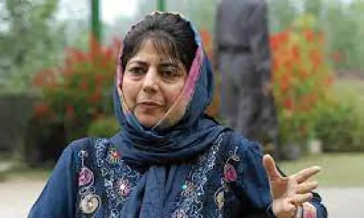 Mehbooba put under house arrest ahead of SC verdict on Article 370