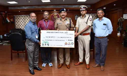 CoP hands over cheque to Egmore Children Hospital
