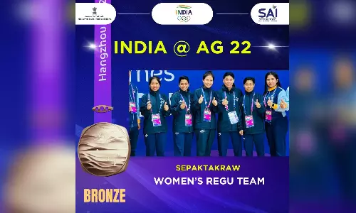 Asian Games: India Womens team clinches historic bronze medal in Sepaktakraw