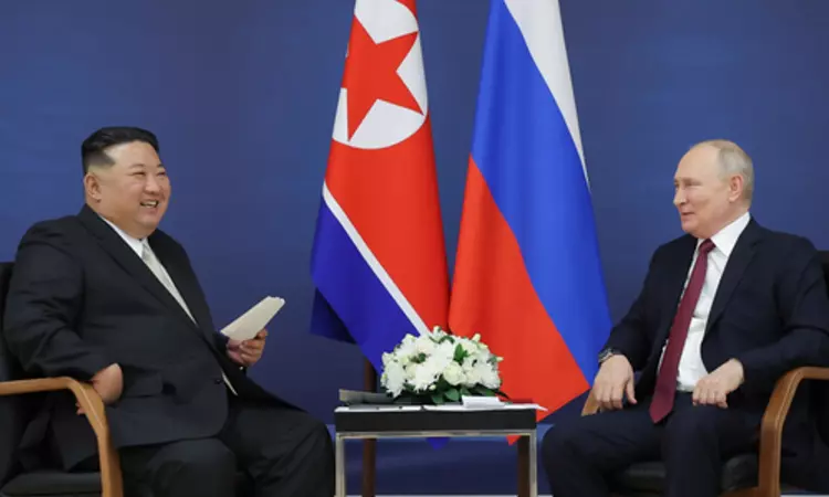 N.Korea sends arms to Russia after Kim-Putin summit: Report