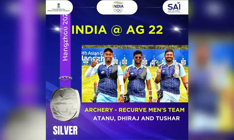 Asian Games: India Mens archery recurve team finishes with historic silver medal