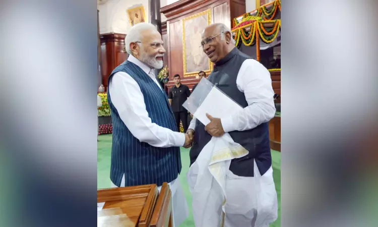 Criticise Congress, but don’t take away rights of poor: Kharge to Modi