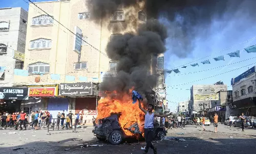 Series of explosions, sirens, gunfire: How Hamas infiltrated Israel by land, air and sea