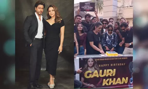 SRK fans celebrate Gauri Khans birthday in Mumbai, calls her Queen