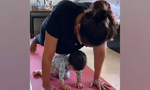 Bipasha Basus workout session is loaded with daughter Devis cuteness