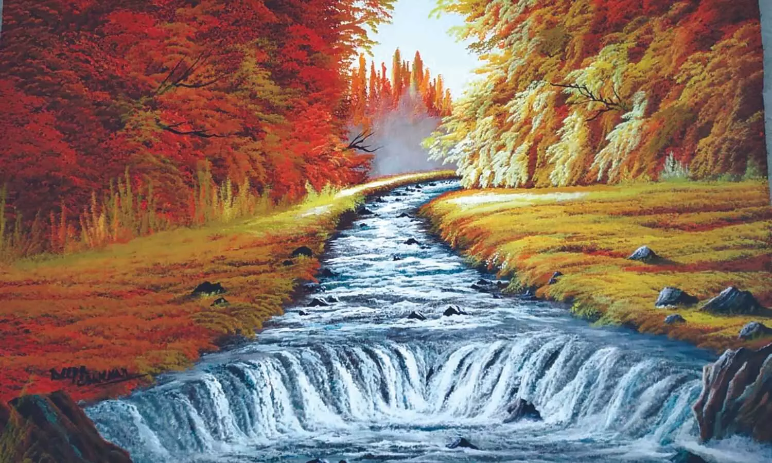 Artist captures nature’s tranquillity while advocating conservation