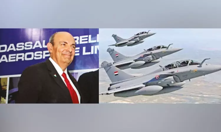 Dassault Aviation CEO to meet officials on Rafale sale to Navy