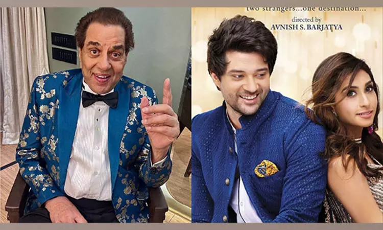 Dharmendra gives shout out to grandson Rajveer Deol for Dono Dharmendra gives shout out to grandson Rajveer Deol for Dono