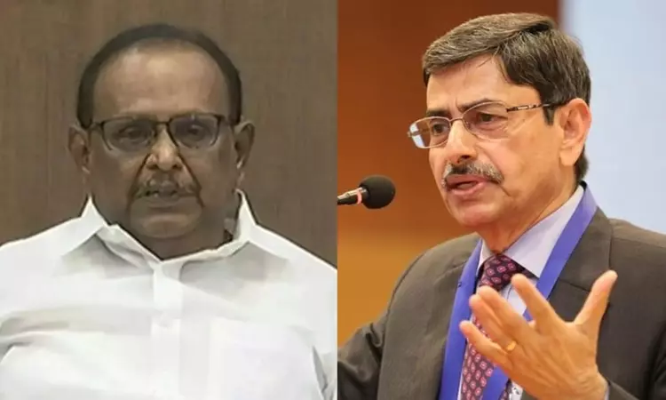 Law Minister S Regupathy writes to Guv RN Ravi for release of life-term convicts