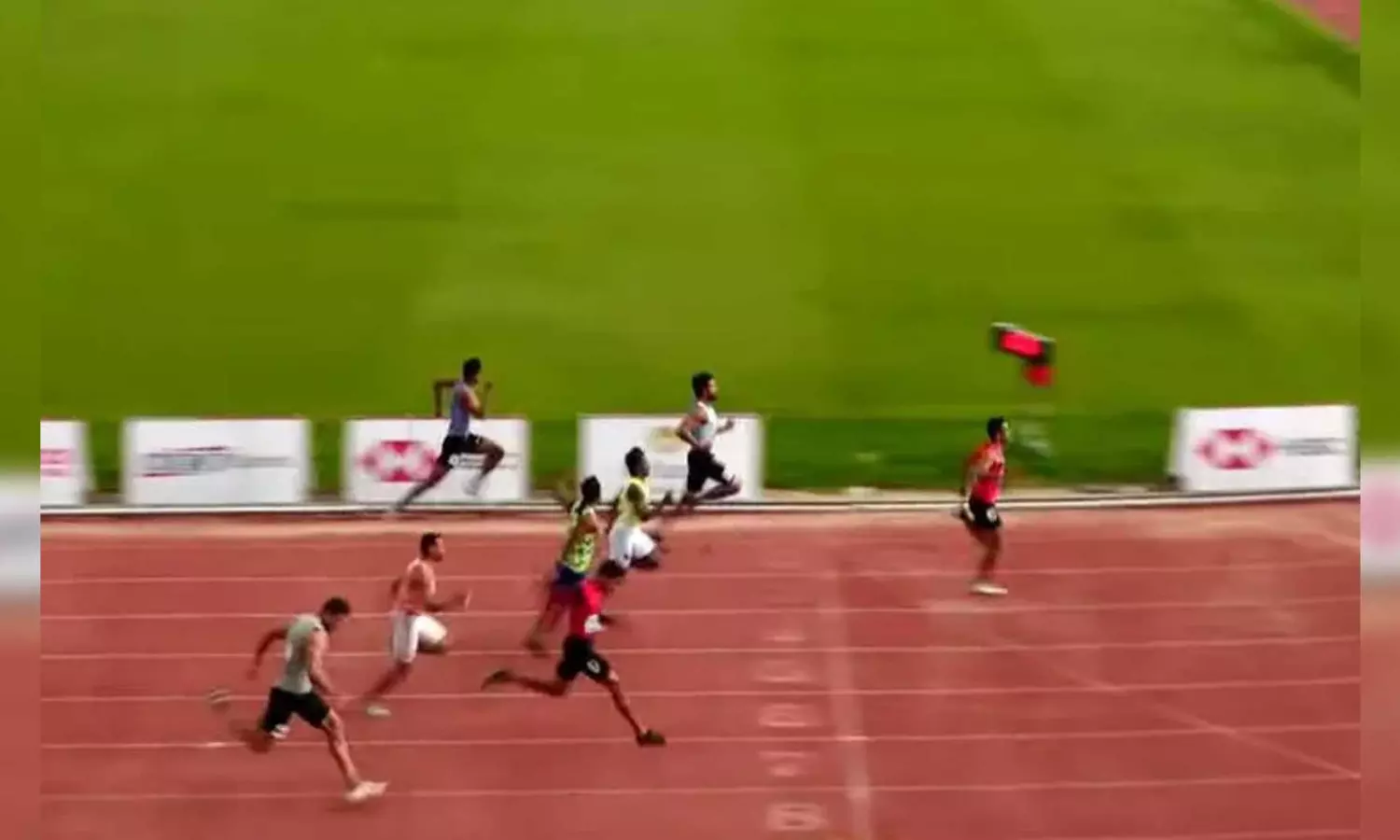 Manikanta creates new 100m national record