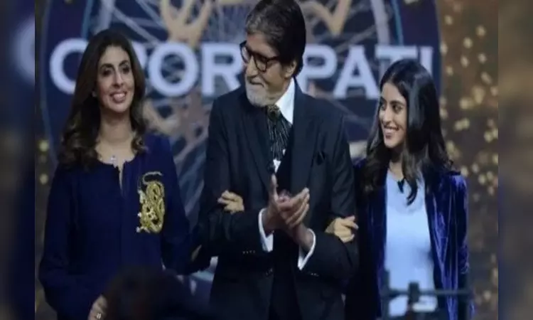 Shweta Bachchan, Navya wish Amitabh on his 81st birthday