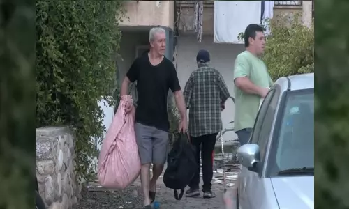 People flee homes after Hamas launches rocket attack in southern Israel