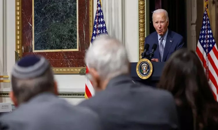 Biden confirms Hamas beheading children in Israel; assures Jewish Community, warns Iran