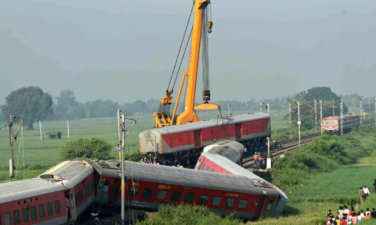 Bihar train mishap fall-out: 10 trains cancelled, 21 diverted Bihar train mishap fall-out: 10 trains cancelled, 21 diverted