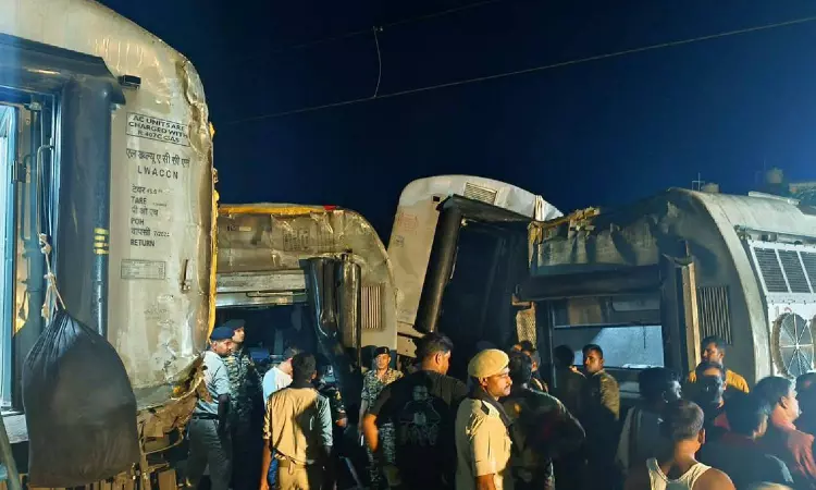 Fault in tracks likely cause for derailment of North East Express: Preliminary probe