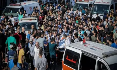 Hospitals in Gaza Strip at a breaking point, warns WHO