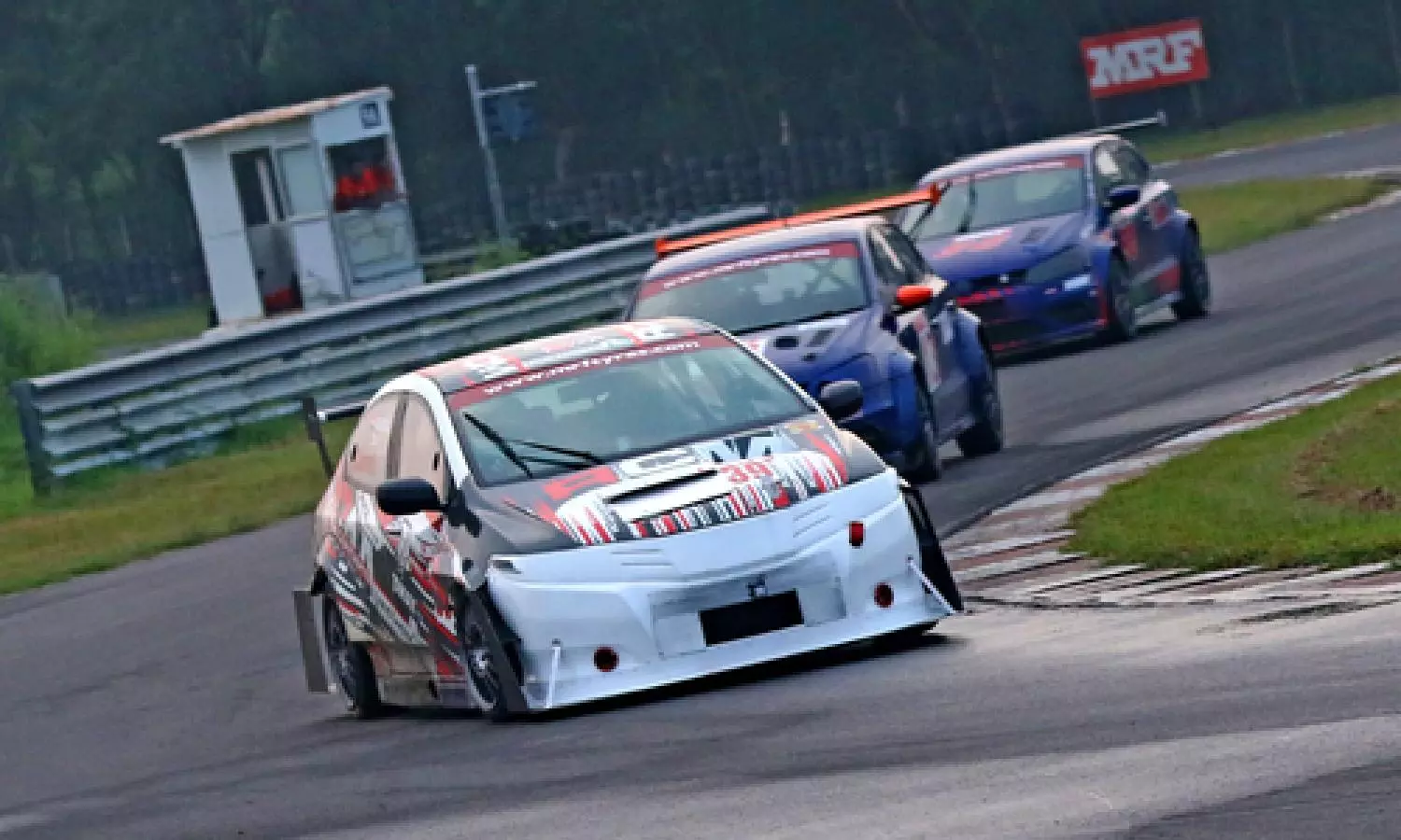 Arjun Balu powers to victory in Touring Cars race