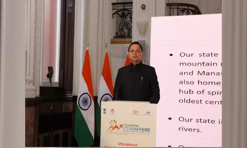 After UK, Pushkar Dhami set to visit UAE to bring investments to Uttarakhand After UK, Pushkar Dhami set to visit UAE to bring investments to Uttarakhand