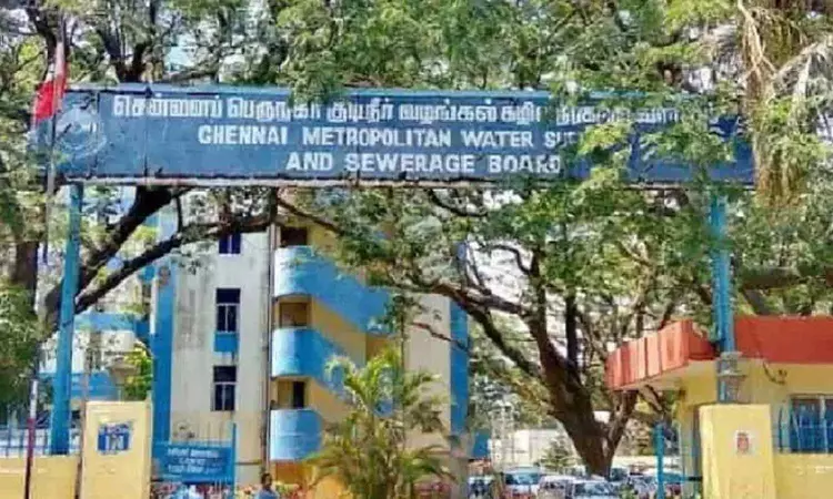 Drinking water to be suspended in parts of north Chennai from Oct 16-18 Drinking water to be suspended in parts of north Chennai from Oct 16-18