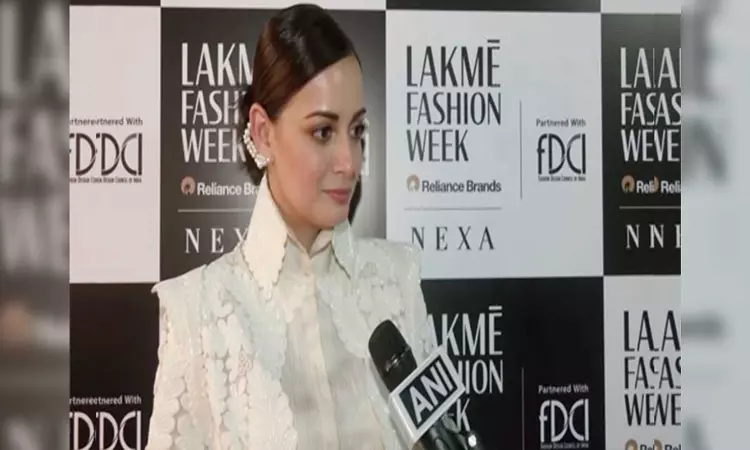 I dont want anything coming apart....: Dia Mirza on her fashion show checklist
