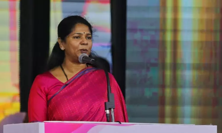 Edappadi should be ashamed of his govt’s inaction, says DMK MP Kanimozhi Edappadi should be ashamed of his govt’s inaction, says DMK MP Kanimozhi