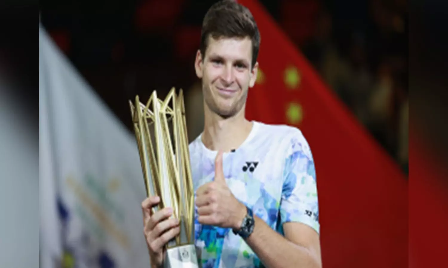 Hubert Hurkacz downs Andrey Rublev in thriller to clinch Shanghai Masters