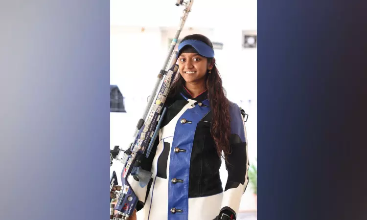 In the crosshairs: Elavenil takes aim at greatness