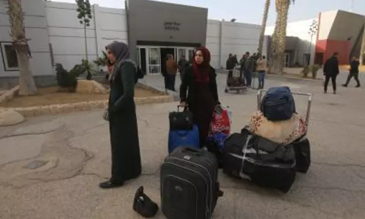 Foreigners stranded at Gaza-Egypt border amid escalating conflict