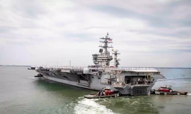 US sends second aircraft carrier to deter hostile actions against Israel