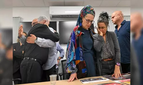 Netanyahu meets families of missing, captive Israelis after Hamas assault