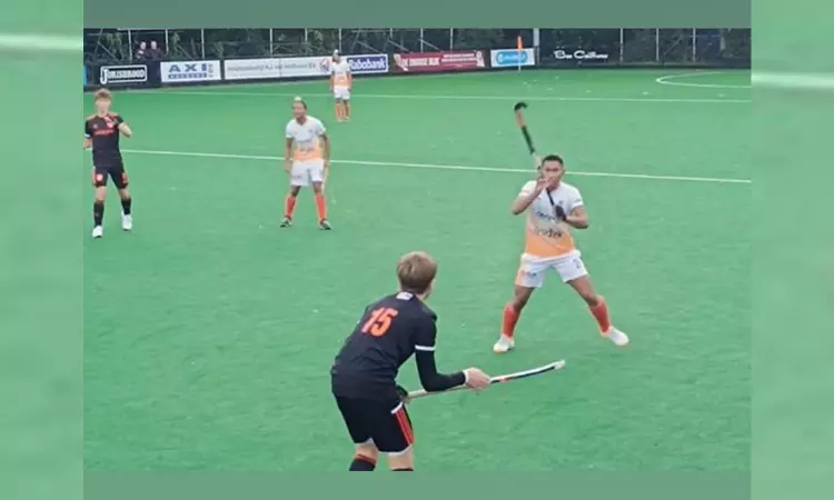 Indian Sub Junior Teams against Netherlands U16 squads: Men triumph 4-2, Women go down 2-6