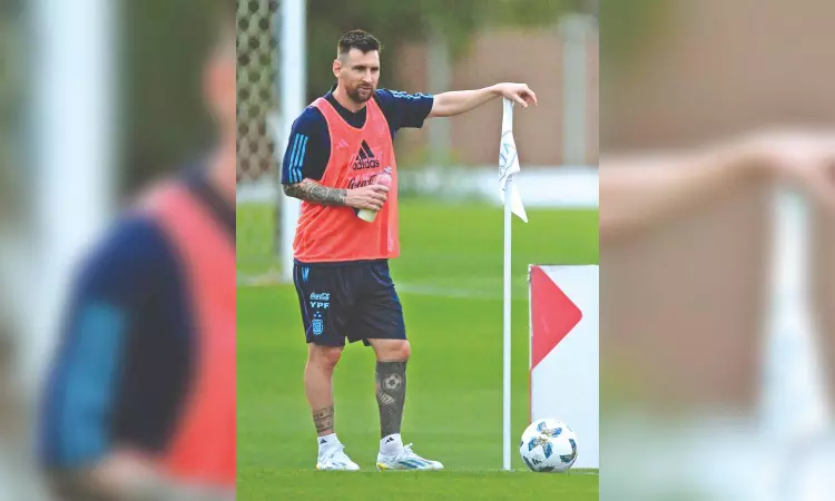 Messi still reeling with injury ahead of Peru match