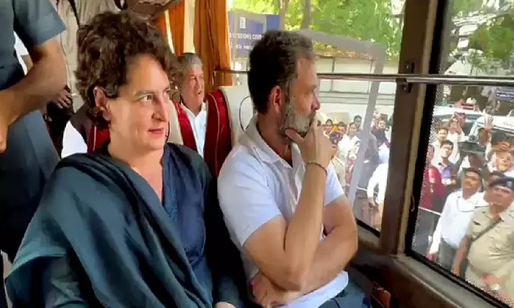 Rahul, Priyanka Gandhi set to ignite high-octane campaign with Vijayabheri bus yatra
