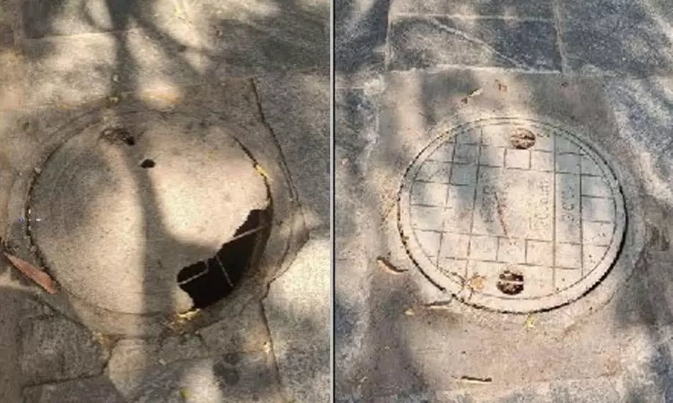 DT Next Impact: Broken manhole lids replaced DT Next Impact: Broken manhole lids replaced