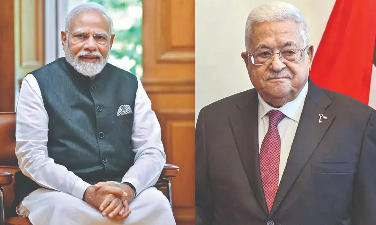 Modi dials Mahmoud Abbas to condemn hospital deaths, vows aid Modi dials Mahmoud Abbas to condemn hospital deaths, vows aid