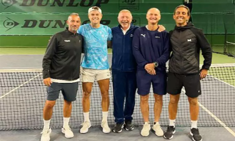 Holger Rune hires Boris Becker as his coach for rest of season