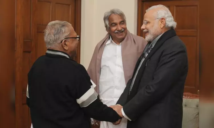 PM Modi wishes former Kerala CM Achuthanandan on 100th birthday