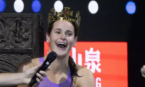 McKeown shatters 50m backstroke world record at Swimming World Cup in Budapest