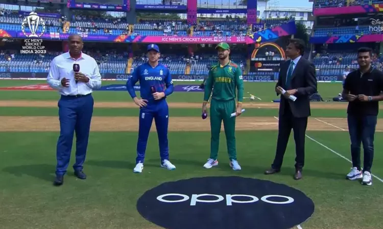 CWC 2023: England wins the toss and opts to field against South Africa; Bavuma out