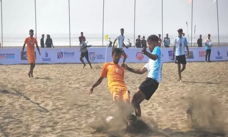 Beach soccer set to make its National Games debut in Goa