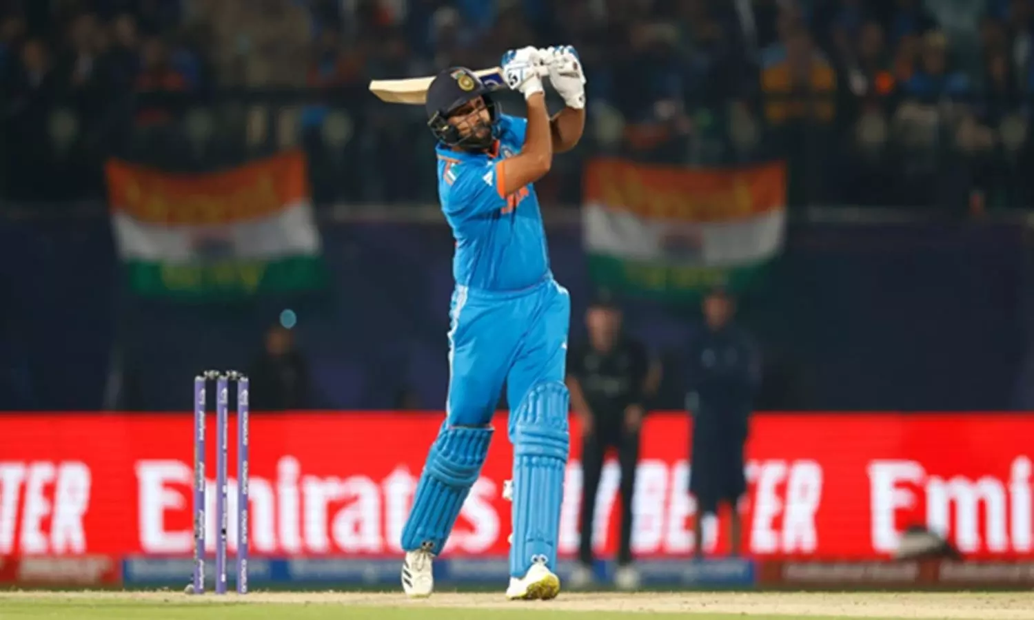 ICC CWC 2023: Rohit Sharma becomes first Indian to smash 50 ODI sixes in a calendar year