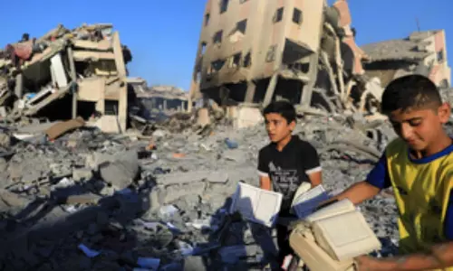 Death toll of Palestinians from Israeli airstrikes on Gaza exceeds 4,600: Ministry