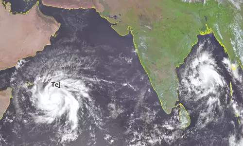 ‘Tej’ becomes extremely severe cyclonic storm