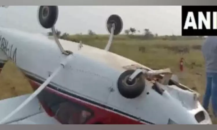 Pune training aircraft crash: Instructor and trainee safe, says DGCA Pune training aircraft crash: Instructor and trainee safe, says DGCA