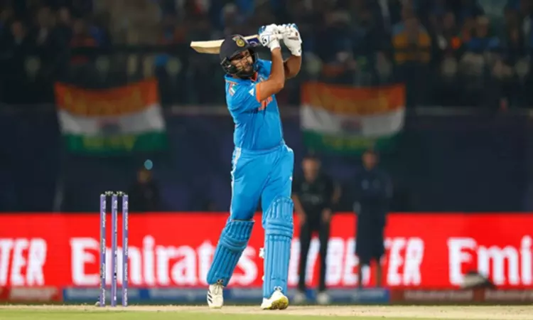 ICC CWC 2023: Rohit Sharma becomes first Indian to smash 50 ODI sixes in a calendar year ICC CWC 2023: Rohit Sharma becomes first Indian to smash 50 ODI sixes in a calendar year