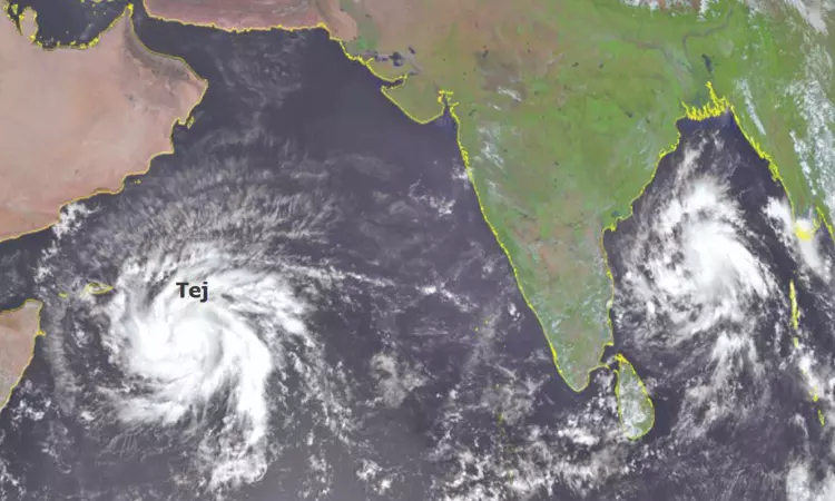 ‘Tej’ becomes extremely severe cyclonic storm